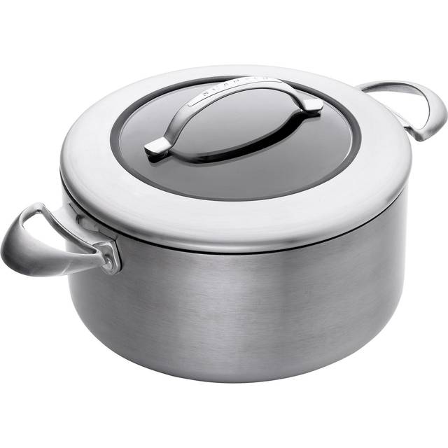 Gryta med lock 4,8 l - Stål