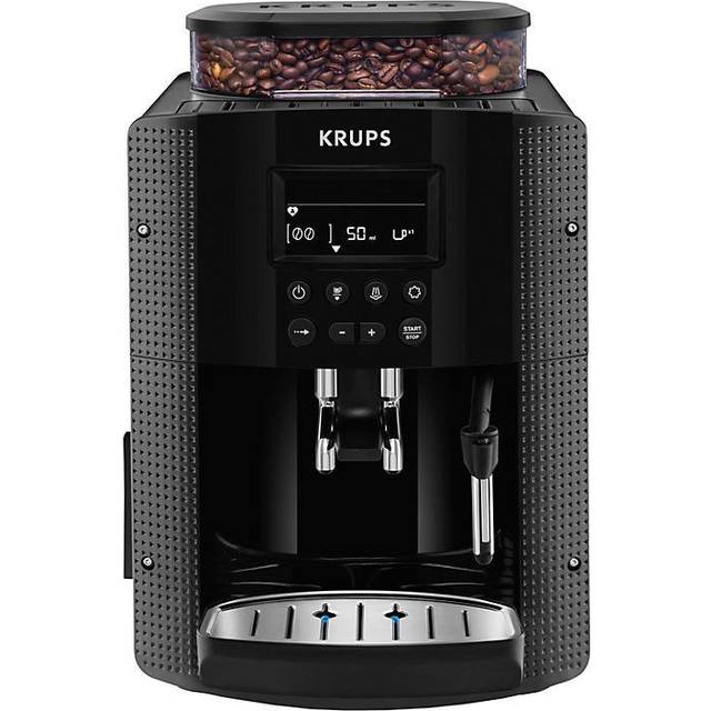 Krups EA8150 Espresso machine, 1.7 L, Coffee beans, Ground coffee, Built-in grinder, 1450 W, Black