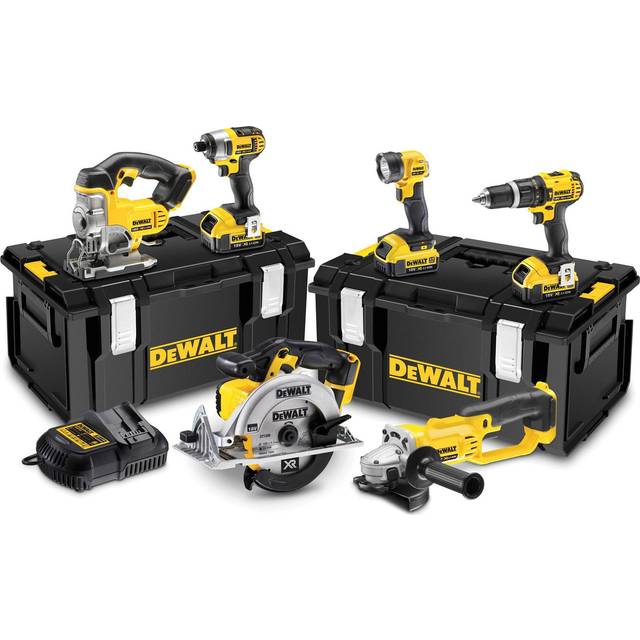 DCK691M3-GB 18V xr 6 Piece Kit (2 Speed) With 3x 4ah Batteries - Dewalt
