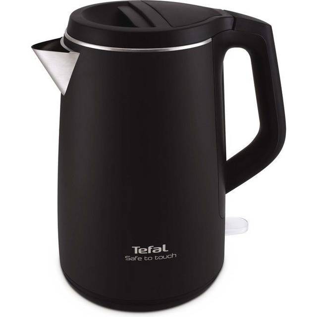 Tefal KO 3718 Elektrisk Vattenkokare, 2 400 W, 1,5 L, Svart/Silver