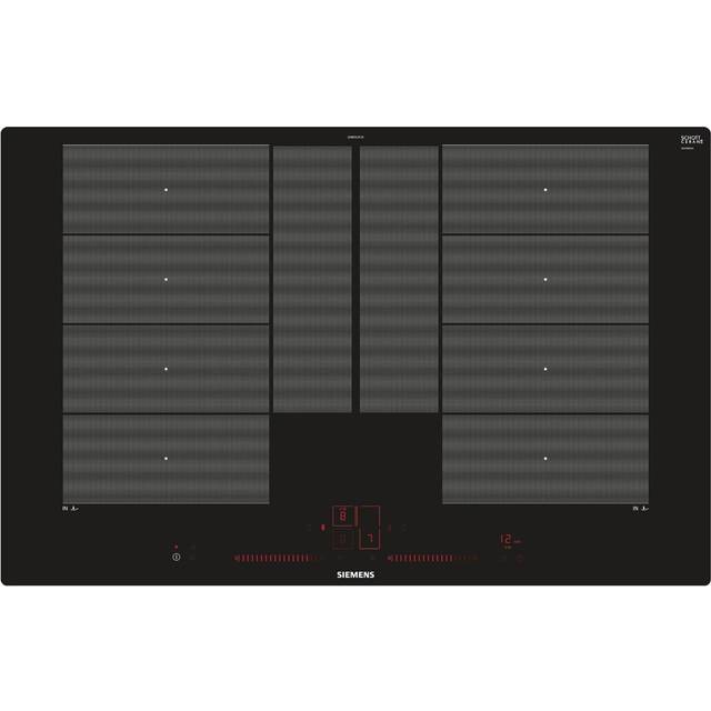 Siemens Spishäll EX801LYC1E iQ700, elektrisk, keramik, glaskeramik, 79,2 cm, Power Boost-funktion