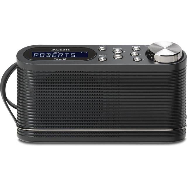 Roberts Radio Play10 DAB Digital Radio with FM Tuner - Black