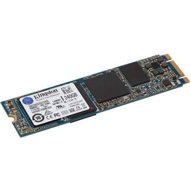 Kingston SSDNow M.2 SATA G2 Drive SM2280S3G2 Solid State Drive 240 GB Svart, blå