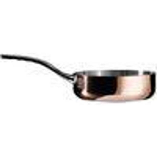 de Buyer Prima Matera Copper Sauté Pan straight 16 cm / 1.0 L induction compatible - stainless steel cast handle