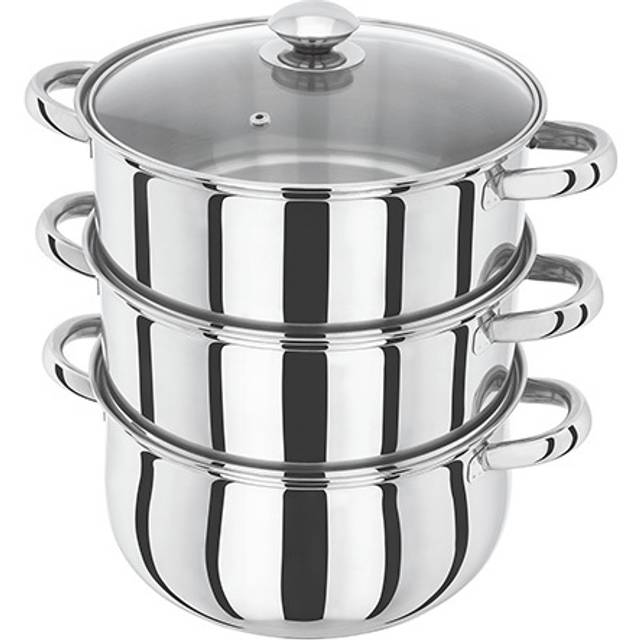 Judge Basics 18cm 3 Tier Steamer In silver