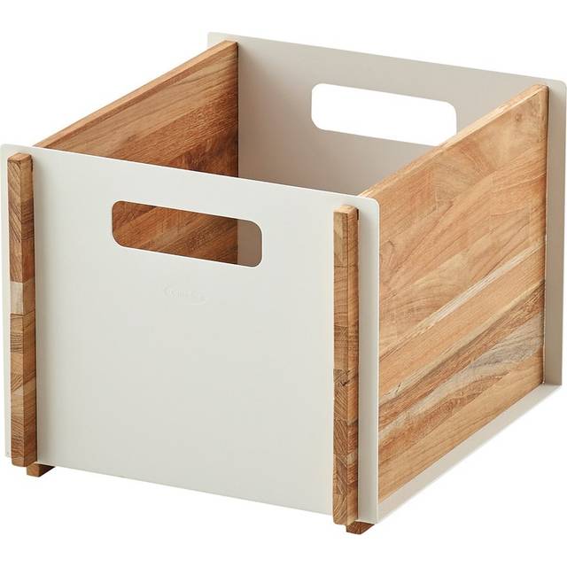 Cane-line Box förvaring Lava grey, teak