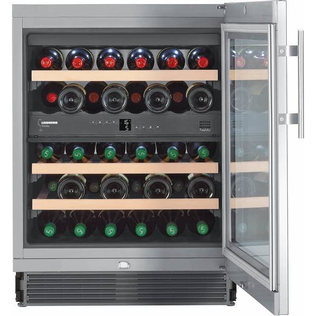 Liebherr WTes1672 Steel Glass Door Wine Cooler
