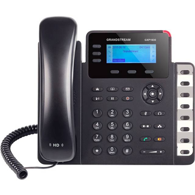 Grandstream GXP1630 Basic IP Phone - 3 SIP Accounts, 3 Line Keys