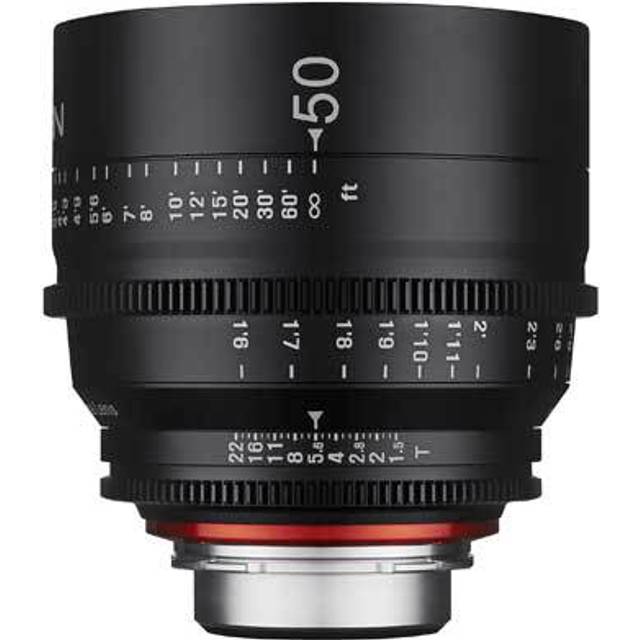 Xeen 15050t1.5Âm T1.5ÂCine Lens MFT Connection 50Âmm Black