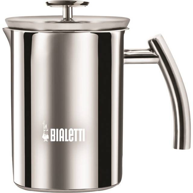 Bialetti Stainless Steel Cappuccino Milk Frother, 330ml