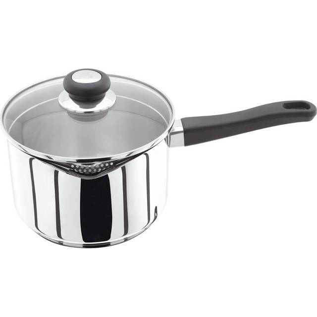Judge J307A Vista Draining 20cm Saucepan 3l, Stainless Steel