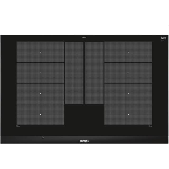 Siemens Induktions EX875LYC1E iQ700, dubbel LightSlider-manövrering, svart, 80 centimeter