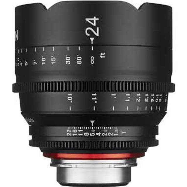 XEEN Cinema 24mm T1.5 Sony E full frame lens MF Cine Video Lens for high resolutions with follow focus sprockets