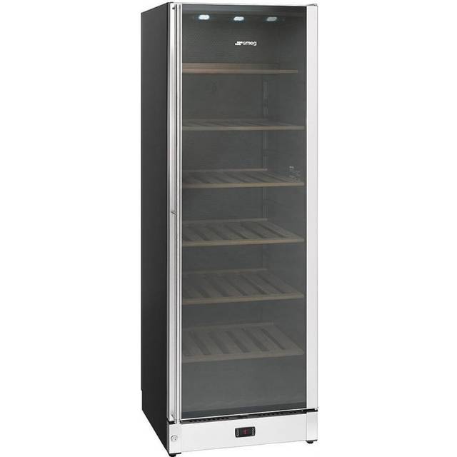 Smeg SCV115A Wine Cooler - Stainless Steel / Black
