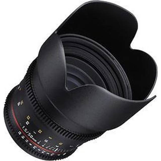 Used Samyang 50mm T1.5 VDSLR AS UMC CS Cine Lens Canon EF