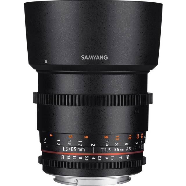 Samyang MF 85mm T1.5 Video DSLR II Nikon F