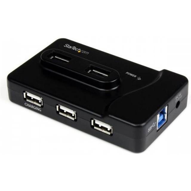 StarTech.com 6 Port USB 3.0/2.0 Combo Hub with 2A Charging Port