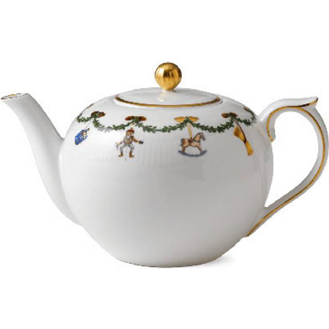 Royal Copenhagen - Star Fluted Christmas Tekanna 1,4 L