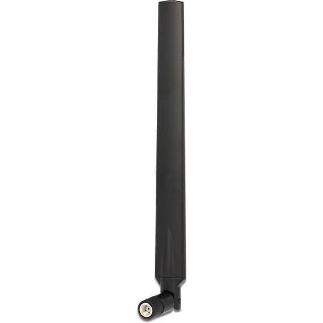 DELOCK antenn WLAN RP-SMA 802.11 ac/a/h/b/g/n 4–7 dBi omni grön grön svart