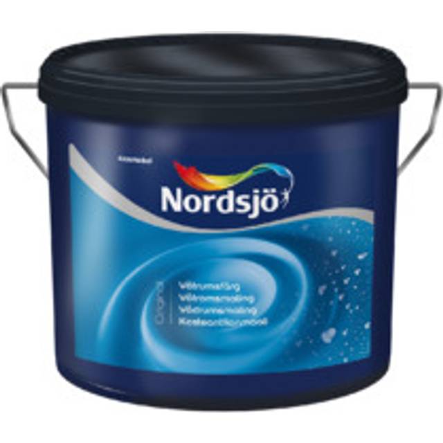 Våtrumsfärg Original BW Vit 2,5L, Nordsjö