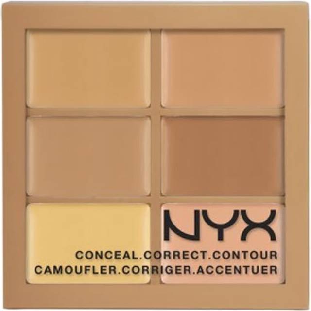NYX Professional Makeup Conceal, Correct, Contour Palette Medium