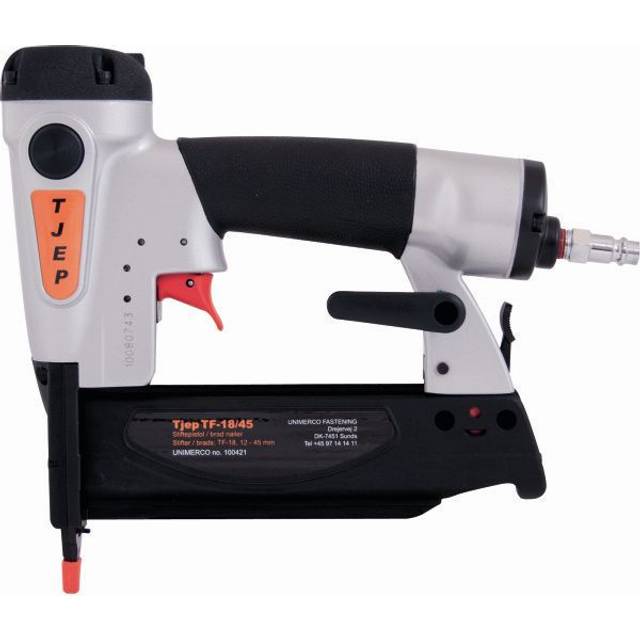 Tjep stiftepistol TF18/45 trykluftpistol 100421 m/kuffert