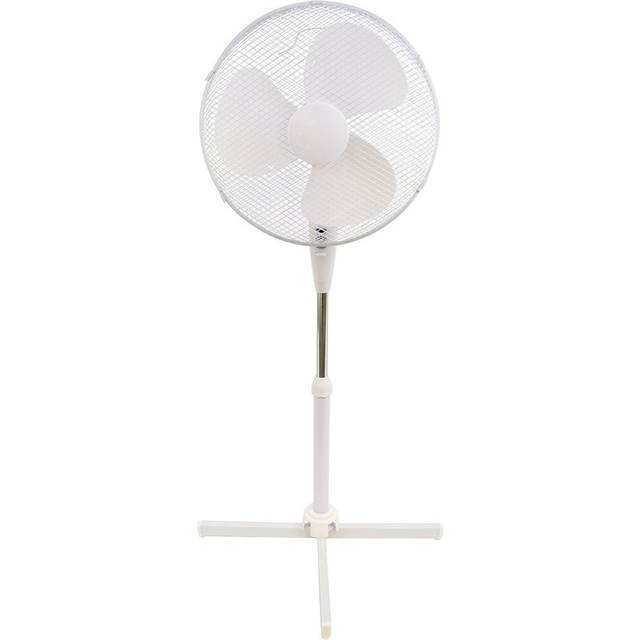 LLOYTRON StayCool F1221WH 16" Pedestal Fan - White