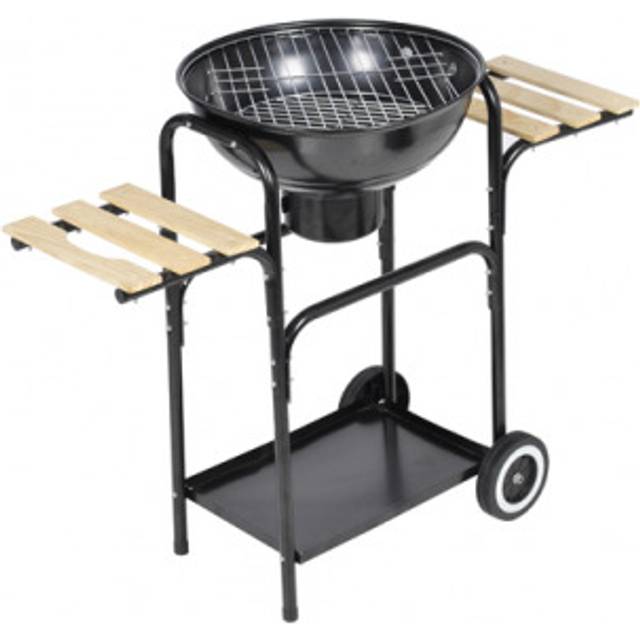 vidaXL Charcoal Kettle Barbecue Louisiana - Black