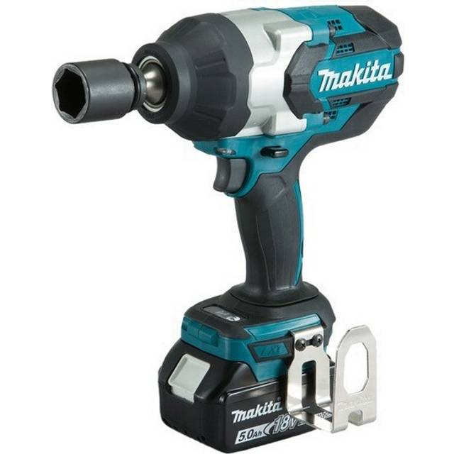 DTW1001RTJ 18v lxt Brushless Impact Wrench 3/4 + 2 x 5.0ah + Makpac - Makita