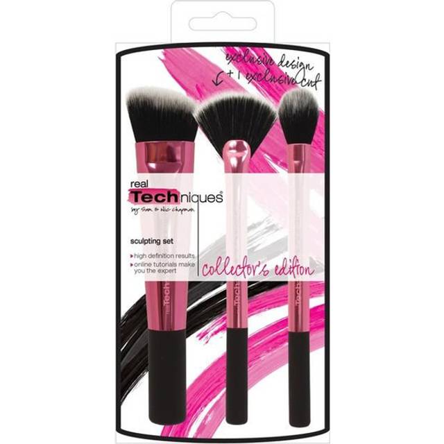 Real Techniques Makeup Foundation Powder Blush Sculpting Cosmetics Brushes