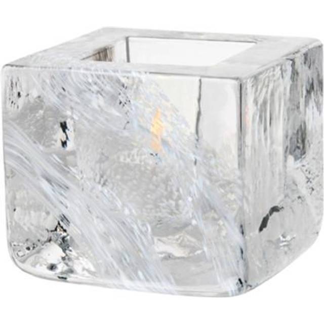 Kosta Boda Brick votive black