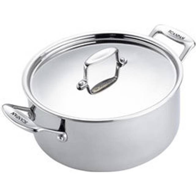 Scanpan Scanpan Fusion 5 gryta med lock 5,2 L - Silverfärgad