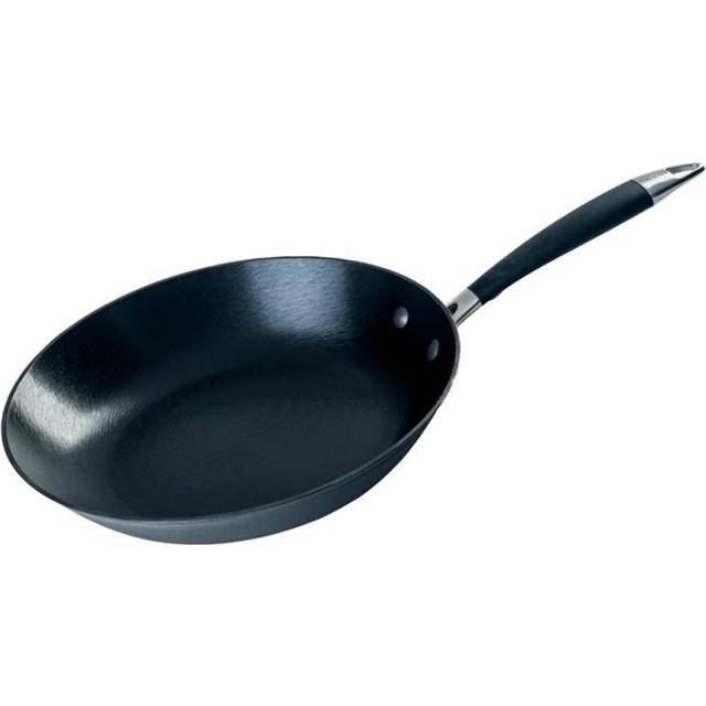 Ronneby Bruk Ultra Light Original stekpanna gjutjärn lätt 24 cm - Svart