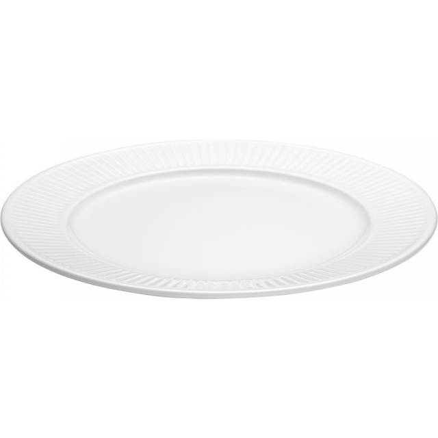 Pillivuyt Plissé tallrik Ø 26 cm Vit