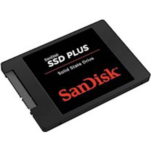 SanDisk SSD PLUS 480 GB SATA III 2.5-Inch Internal Solid State Drive, SDSSDA-480G-G26, Black