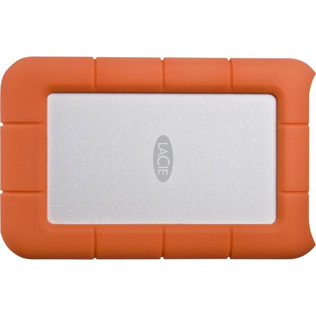 LaCie Rugged Mini 2TB USB 3.0 External Portable Hard Drive in Orange