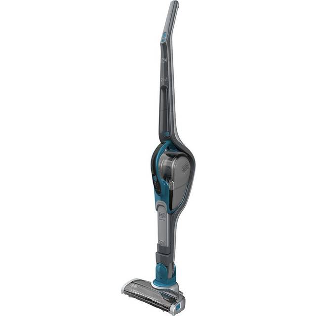 Black & Decker SVJ520BFS-GB stick vacuum/electric broom 2-in-1 stick vacuum Battery Dry Bagless 0.5 L Black, Blue, Grey 2 Ah