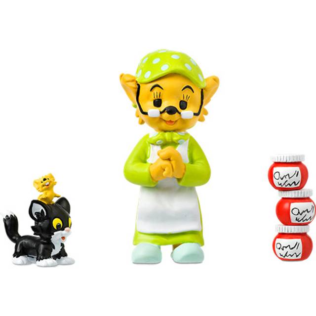 Bamse Figurset Farmor, Katten & Musen