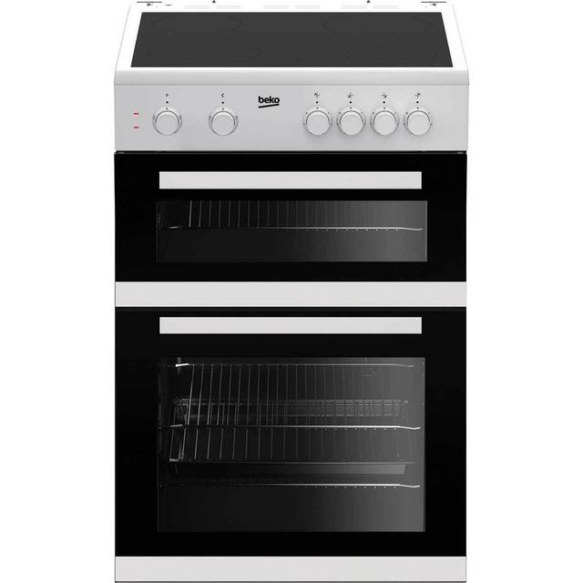 BEKO KDC611W 60 cm Electric Ceramic Cooker - White, White