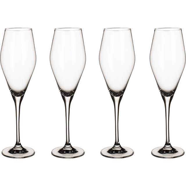 Crystal Champagne Flutes Glasses, 260 Ml Villeroy & Boch La Divina