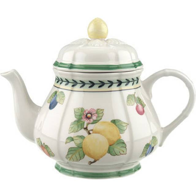 Villeroy & Boch tekanna, porslin, vit, 1022810460, vit/flerfärgad