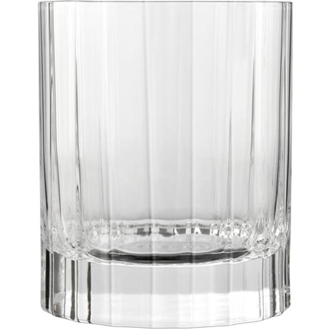 Luigi Bormioli 7540470 Bach Box of 6 Short, Clear Crystal Tumblers, 7.5 x 7.5 x 9 cm