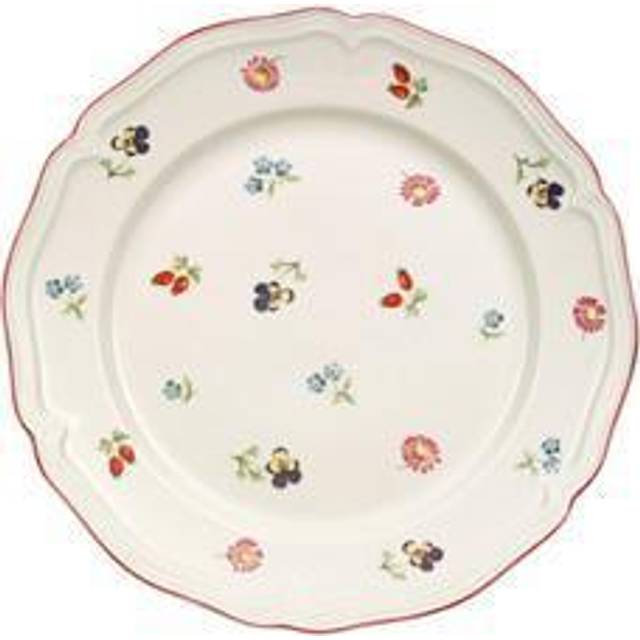 Villeroy & Boch - Petite Fleur Salladstallrik 21cm - Vit