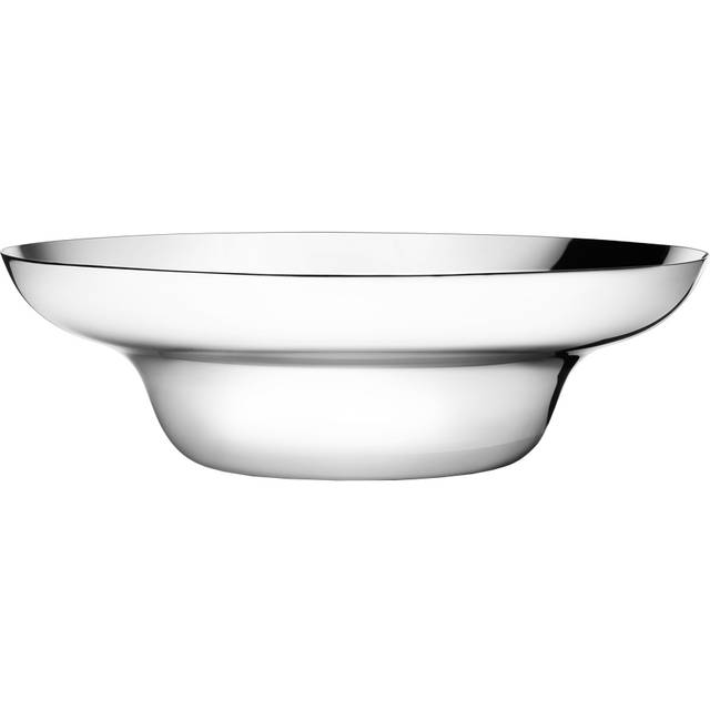 Alfredo Mirror Stainless Steel Sertve Bowl - Silver (*)