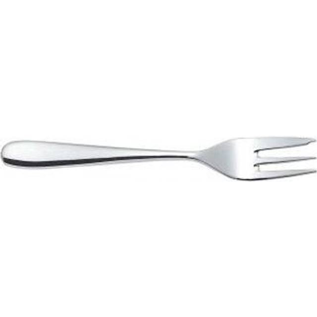 Alessi - Nuovo Milano Pastry Fork Set Of 6 - edelstahl/glänzend poliert/L 16 cm - stainless steel (16.0cm)