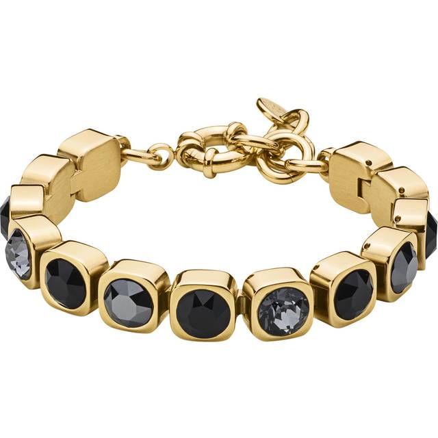 Conian Sg Black Mix Armband | Guld