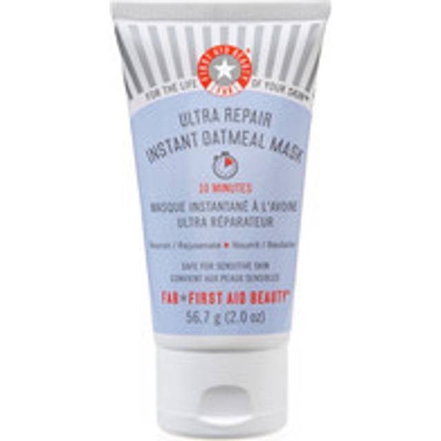First Aid Beauty Ultra Repair Instant Oatmeal Mask - Hydrating Mask to Help Calm and Soothe Skin - 2 oz.
