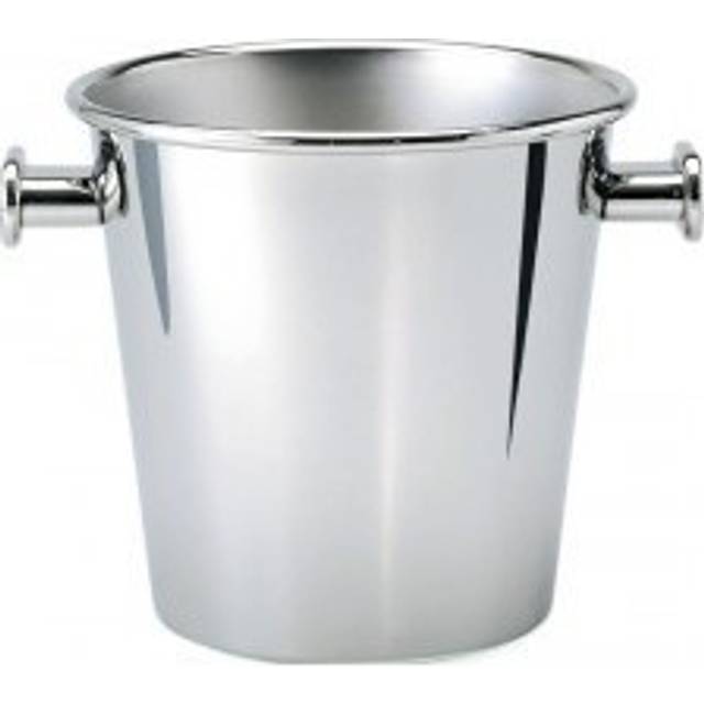 Alessi - 5052 Wine Cooler - edelstahl/glänzend poliert/H 23cm / Ø25cm/700cl - stainless steel (23.0 x &#8960;25.0cm)