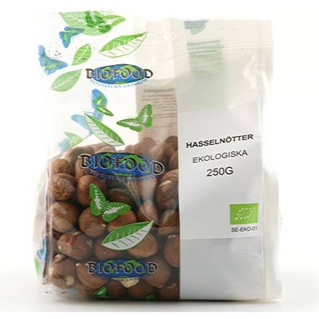 Biofood Hasselnötter 250g