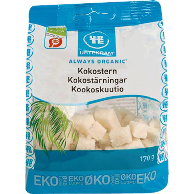 Urtekram Kokostärningar 170g